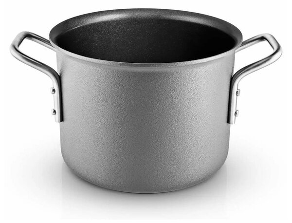 Eva Solo Pentola 2,5L 16cm Grey Line Ceramica Slip-Let Antiaderente Funziona su Gas Elettrico Induzione Forno
