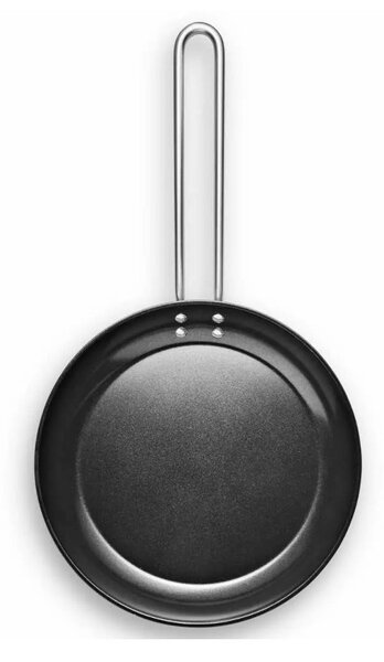 Eva Solo Padella 24cm Grey Line Ceramica Slip-Let Antiaderente Funziona su Gas Elettrico Induzione Forno