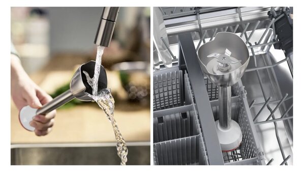 Bosch MSM4W410 Minipimer 800W QuattroBlade AntiSplash Bicchiere Graduato