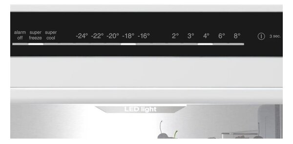 Bosch KGN39AIAU Inox Frigorifero Combinato 203x60 NoFrost VitaFresh 0°C Inverter Silent 29dB Maniglie Serie6