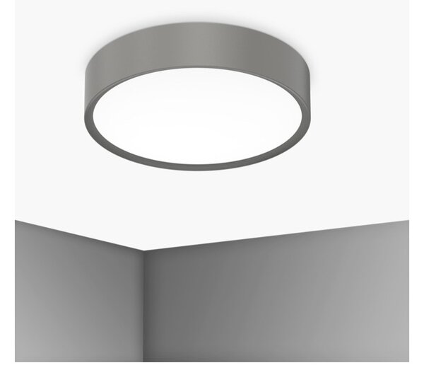 Century BCL-2440GR Blanca Luxe Grey 40cm Plafoniera Led 24W 2250lm 3000K-4000K-6500K