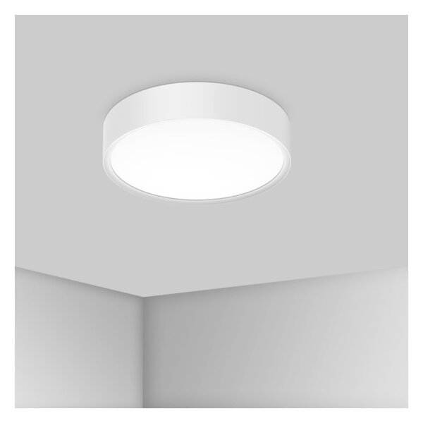 Century BCL-1730BI Blanca Luxe White 30cm Plafoniera Led 17W 1600lm 3000K-4000K-6500K