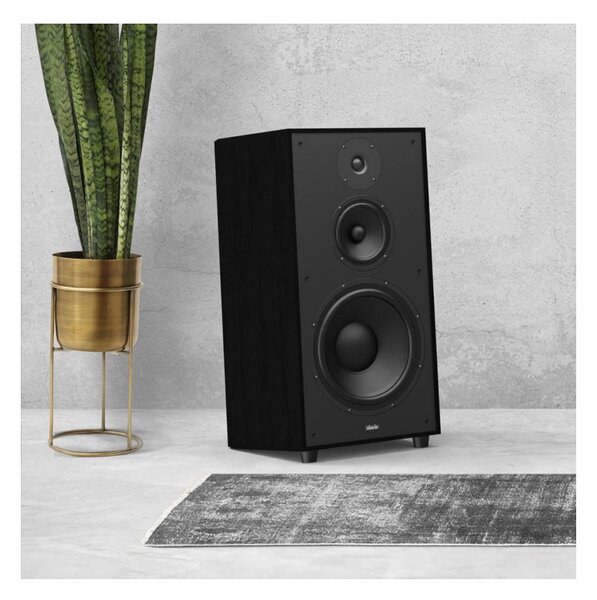 Indiana Line Utah 5 Black Coppia Casse Pavimento 160W 3vie T2,6 M15 W27 DualBassReflex