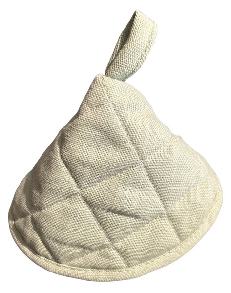 Maison Sucrée Presina Cappuccio Trapuntata Essenziale var.08 Salvia 11x8cm Misto Lino