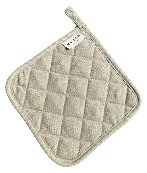 Maison Sucrée Presina Classica Trapuntata Essenziale var.08 Salvia 19x19cm Misto Lino