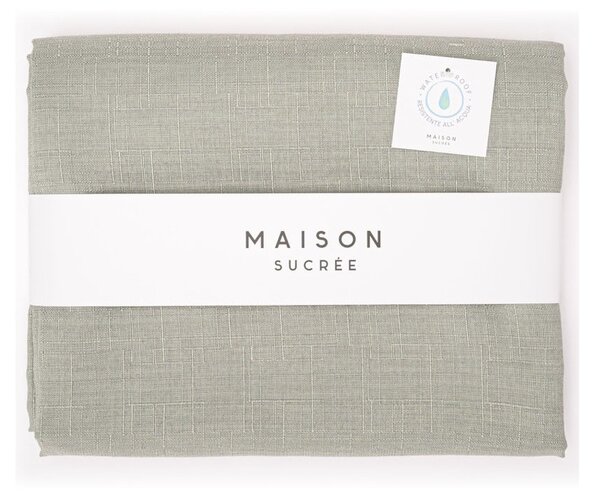 Maison Sucrée Tovaglia Korin var.35 Salvia 155x265 Tessuto AntiMacchia NoStiro