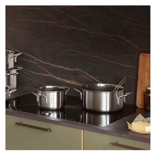 Eva Solo Pentola 2,2L 16cm Multi Mosaic Slip-Let Ceramic Funziona su Gas Elettrico Induzione Forno