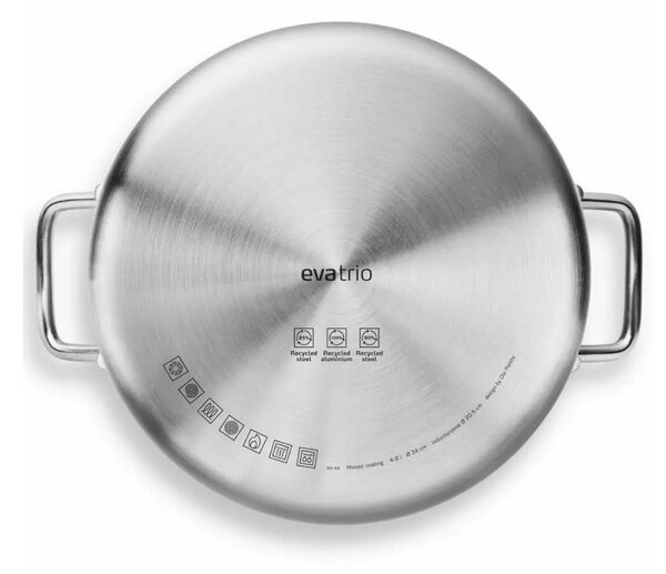 Eva Solo Pentola 4,8L 20cm Multi Mosaic Slip-Let Ceramic Funziona su Gas Elettrico Induzione Forno