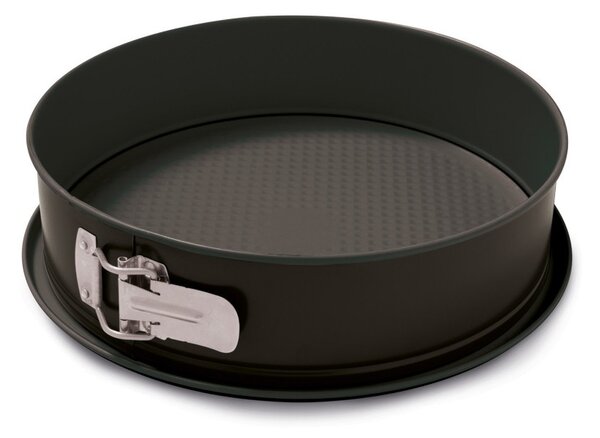 Barazzoni Tortiera Apribile 1 Fondo 24cm Acciaio al Carbonio Rivestimento Antiaderente