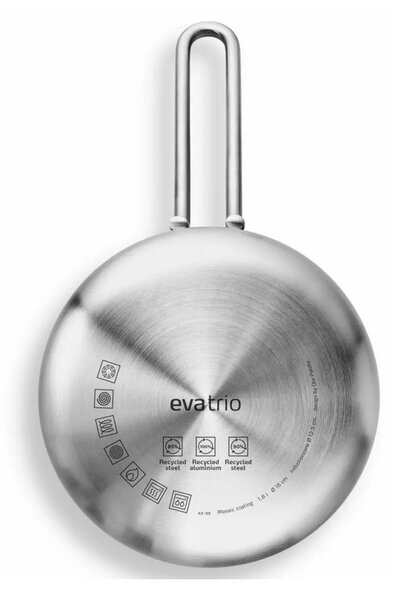 Eva Solo Casseruola 1,8L 16cm Multi Mosaic Slip-Let Ceramic Funziona su Gas Elettrico Induzione Forno