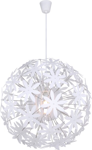 Globo Lighting lampada a sospensione in plastica bianco opaco, 1x E27