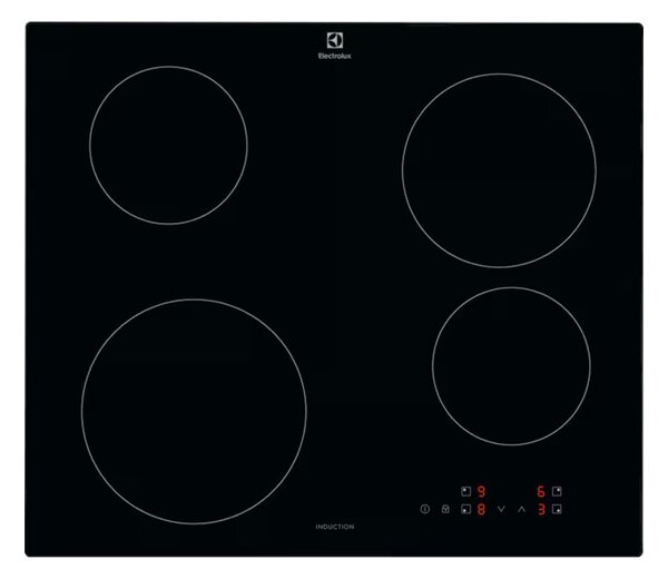 Electrolux KIB60424CK Black Piano Cottura Induzione Limitato 3KW PowerBoost Timer Serie300