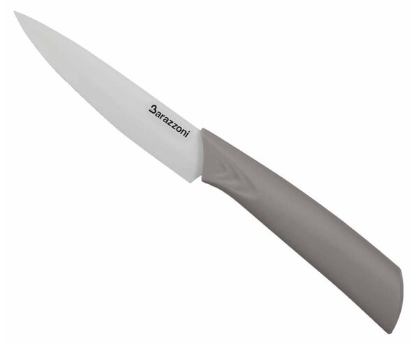 Barazzoni Coltello in Ceramica 10cm Custodia Coprilama Impugnatura Anti Scivolo