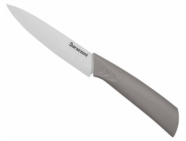 Barazzoni Coltello in Ceramica 12,5cm Custidia Coprilama Impugnatura Anti Scivolo