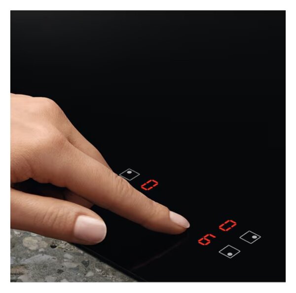 Electrolux KIB60424CK Black Piano Cottura Induzione Limitato 3KW PowerBoost Timer Serie300