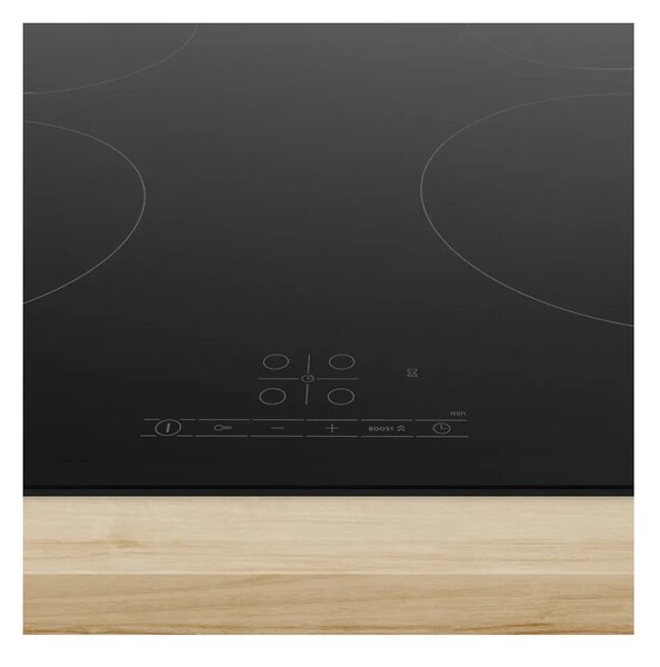 Bosch PUE611BB5E Piano Cottura Induzione 60cm 4 Zone PowerBoost touchControl Timer Serie4