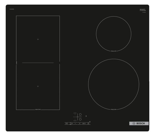 Bosch PVS61RBB5E Piano Cottura Induzione 60cm 4 Zone 1 combiZone PowerBoost Timer Serie4