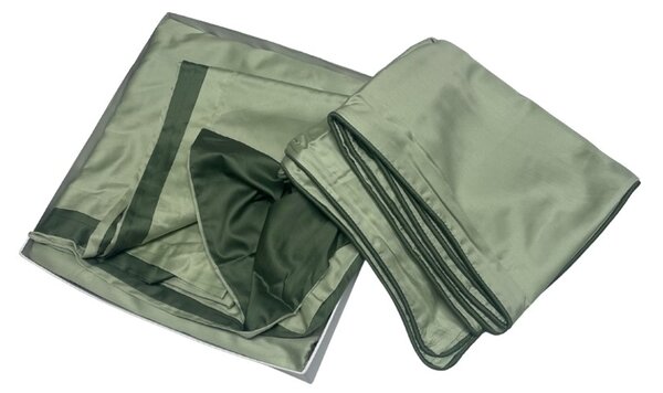 Maison Sucrée Parure Copripiumino Marais300 Bi-Color var.04 SorbettoEdera 2 piazze 255x200