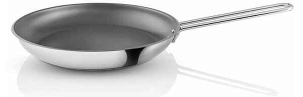 Eva Solo Padella 28cm Laser Titanium Inox Riciclato 90% Slip-Let Antiaderente x Gas Elettrico Induzione Forno