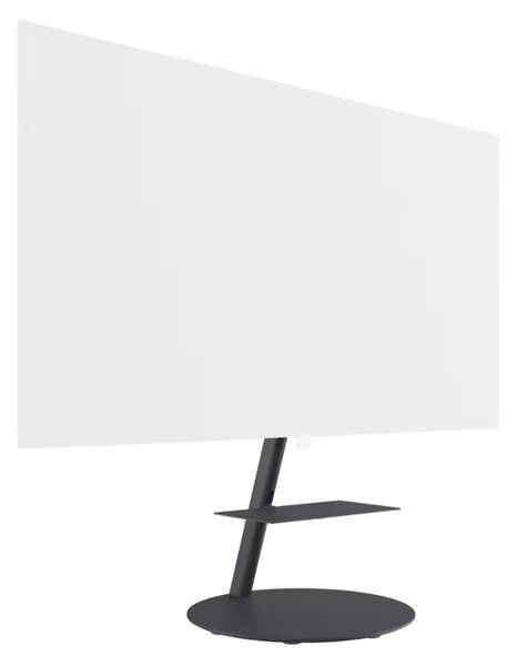 Loewe Floor Stand Flex 43-77 Basalt Grey Supporto da Pavimento con Mensola Rotazione Manuale