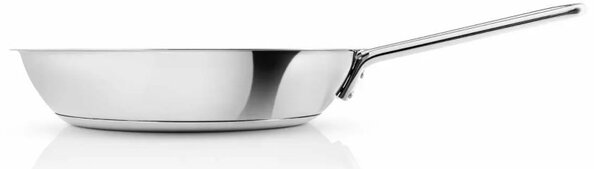 Eva Solo Padella 20cm Laser Titanium Inox Riciclato 90% Slip-Let Antiaderente x Gas Elettrico Induzione Forno