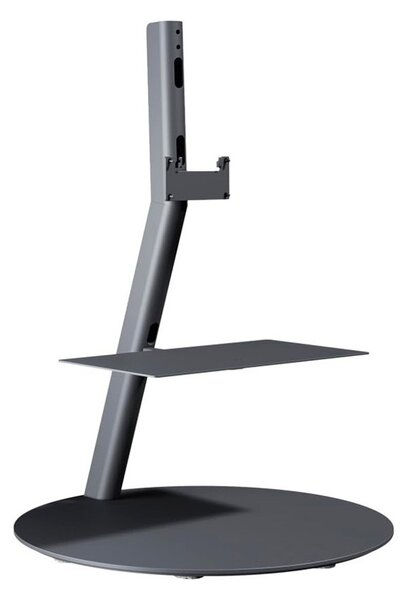 Loewe Floor Stand Flex 43-77 Basalt Grey Supporto da Pavimento con Mensola Rotazione Manuale