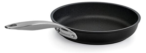 Barazzoni Black Titan Pro Padella 28cm 2,6L Alluminio Rivestitimento Antiaderente 5 Strati Gas Elettrico Induzione