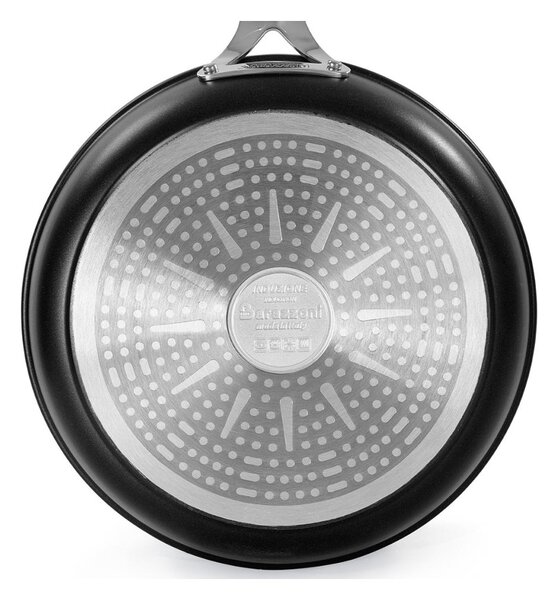 Barazzoni 33 Carati Casseruola 16cm 1,4L Alluminio Rivestitimento Diamantech Coperchio Gas Elettrico Induzione