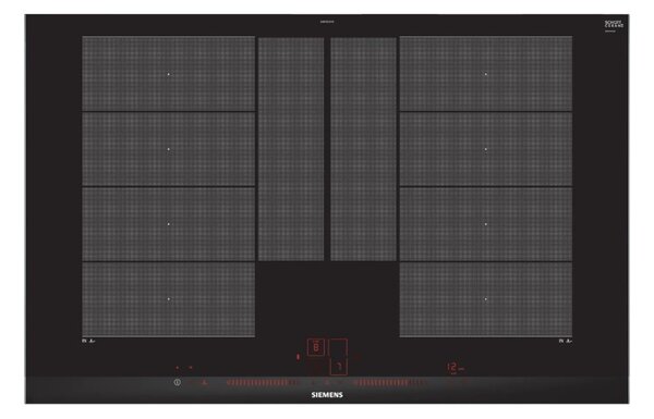 Siemens EX875LYV1E Piano Cottura Induzione 80cm flexInduction Plus fryingSensor Plus Dual lightSlider iQ700