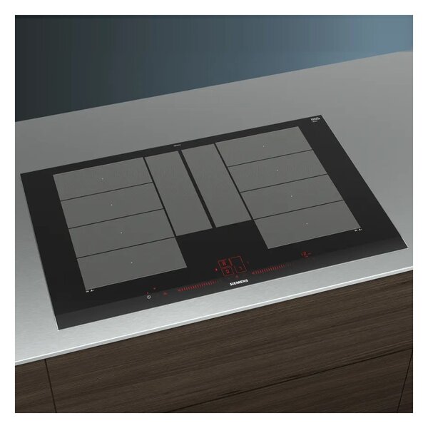 Siemens EX875LYV1E Piano Cottura Induzione 80cm flexInduction Plus fryingSensor Plus Dual lightSlider iQ700
