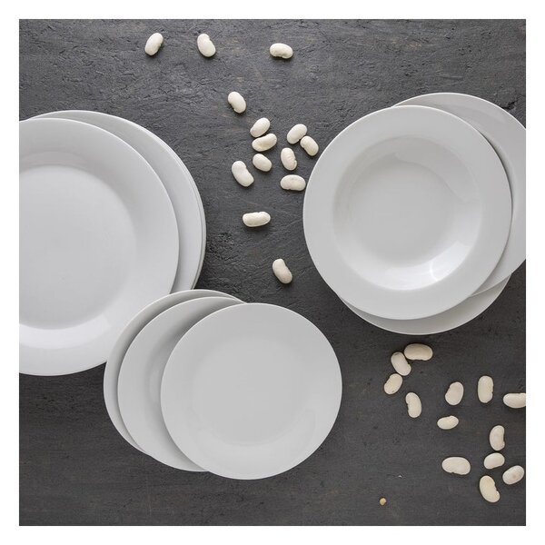Barazzoni Nuvola Bianco Piatti Set 18 pezzi Porcellana