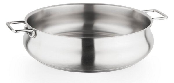 Barazzoni Tummy Tegame 14cm 0,75L Acciao Inox 18/10 Fondo Triplen per Gas Elettrico Induzione