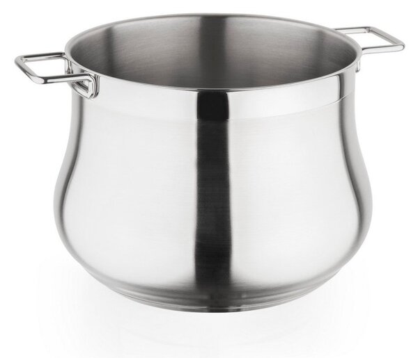 Barazzoni Tummy Pentola 14cm 2,25L Acciao Inox 18/10 Fondo Triplen per Gas Elettrico Induzione