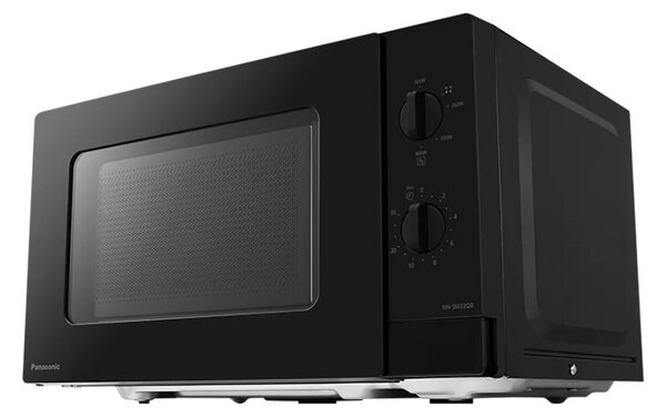 Panasonic NN-SM22QBEPG Black Microonde 20Litri 800Watt Piatto 25,5cm Comandi Meccanici