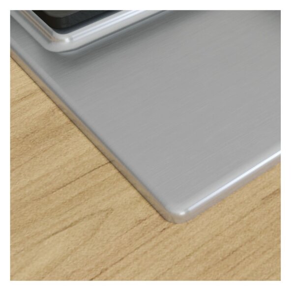 Bosch PCH6A5I90 Inox Piano Cottura Gas 60cm FlameSelect Bruciatore turboWok Manopole Magnetiche Serie6