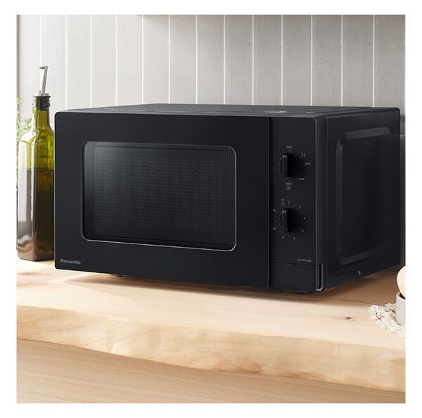 Panasonic NN-SM22QBEPG Black Microonde 20Litri 800Watt Piatto 25,5cm Comandi Meccanici