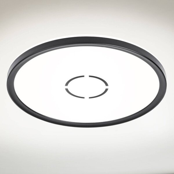 Briloner Plafoniera LED Free, Ø 29 cm, nero