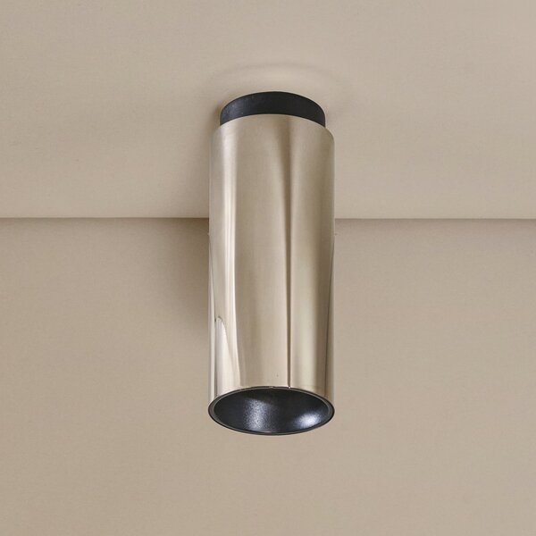 Plafoniera DCW, Tobo, dimmerabile, Metallizzato, Corridoio, Metallo, Design