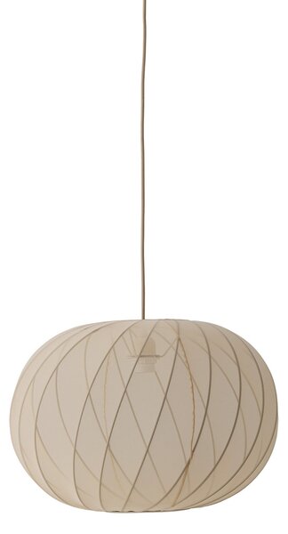 Lampada a sospensione Bloomingville, Piola, dimmerabile, Beige, Sala da pranzo, Tessuto / Tessile, Scandinavo