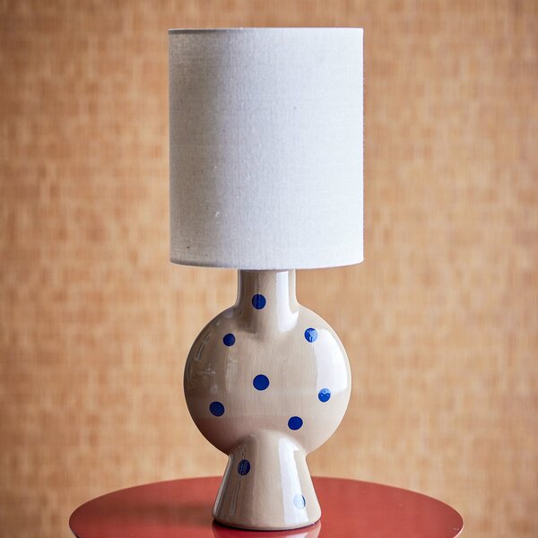 Lampade da tavolo Bloomingville, Sergio, Marrone / Ruggine, Camera da letto, Ceramica, Scandinavo
