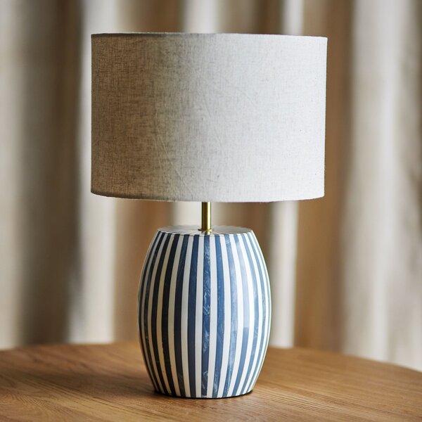Lampade da tavolo Bloomingville, Tali, Blu, Soggiorno, Metallo, Scandinavo