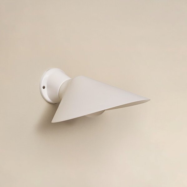 Applique da parete DCW, Plume, dimmerabile, Bianco, Bagno, Alluminio, Design