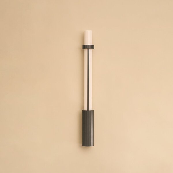 Applique da parete DCW, In Fine, dimmerabile, Grigio, Alluminio, Design