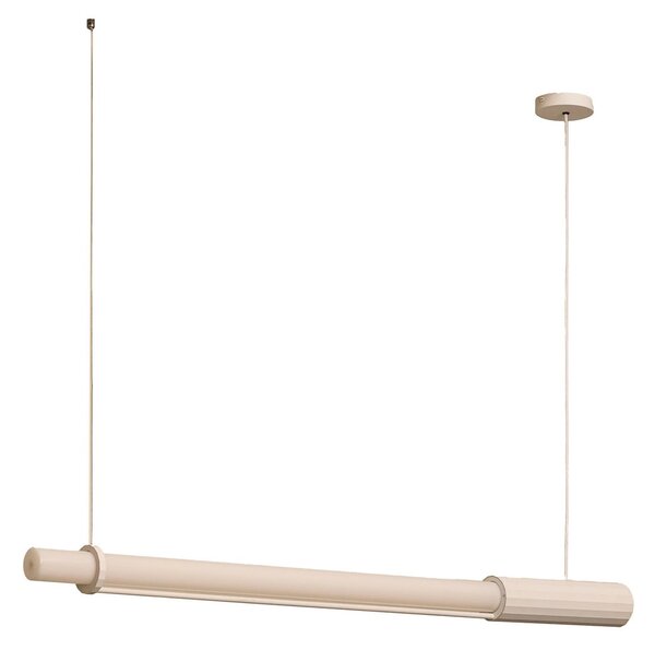 Lampada a sospensione DCW, In Fine, dimmerabile, Bianco, Alluminio, Design