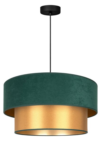 Lampada a sospensione Duolla, Dorina, Verde, Camera da letto, Tessuto / Tessile, Giovanile