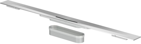 Aco ShowerDrain Griglia di design per chiusino 100x5,5x1,2 cm in acciaio inox