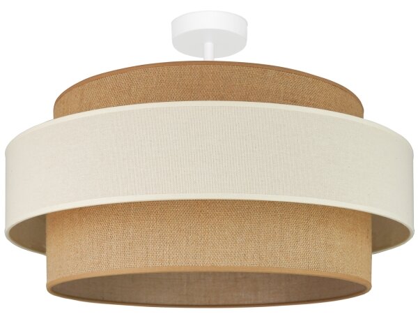 Brilagi - Lampadario a plafone SPACE LIGHT 1xE27/15W/230V diametro 50 cm beige/color crema