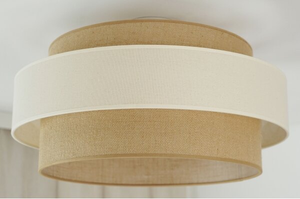 Brilagi - Lampadario a plafone SPACE LIGHT 1xE27/15W/230V diametro 50 cm beige/color crema