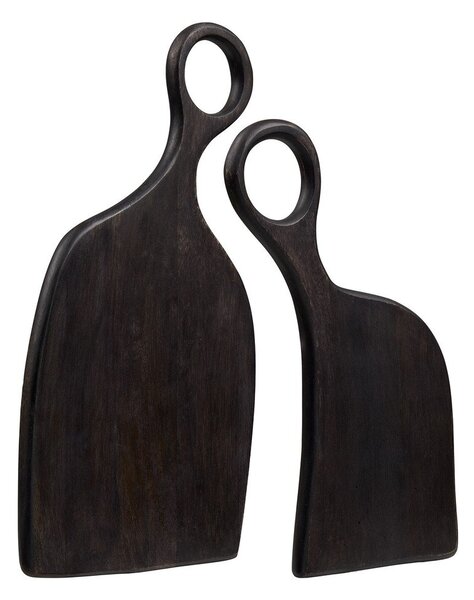 Set di taglieri in legno da servizio 2 pz 41 x 21 cm Palani – House Nordic