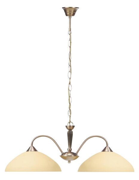 Rabalux 8177 - Lampadario a sospensione con catena REGINA 2xE27/60W/230V